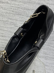  Dior Bow Black Bag 27x8x18cm - 4