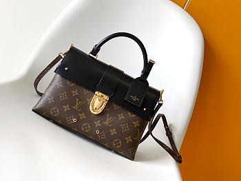 Louis Vuitton One Handle Flap Bag MM 25x19x10cm