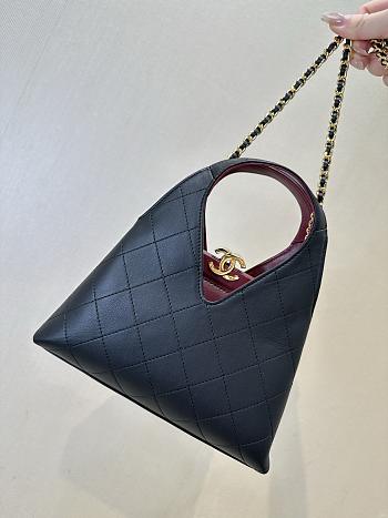 Chanel Calfskin Chic Lady Small Shopping Tote