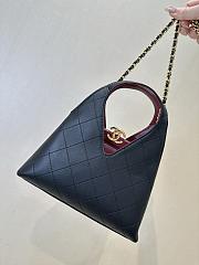 Chanel Calfskin Chic Lady Small Shopping Tote - 2