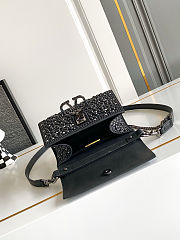 Valentino Garavani Mini VSling Handbag With Sparkling Embroidery 19 x 13 x 9 cm - 6