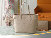 Louis Vuitton Neverfull MM Monogram Empreinte Leather 31 x 28 x 14 cm - 5