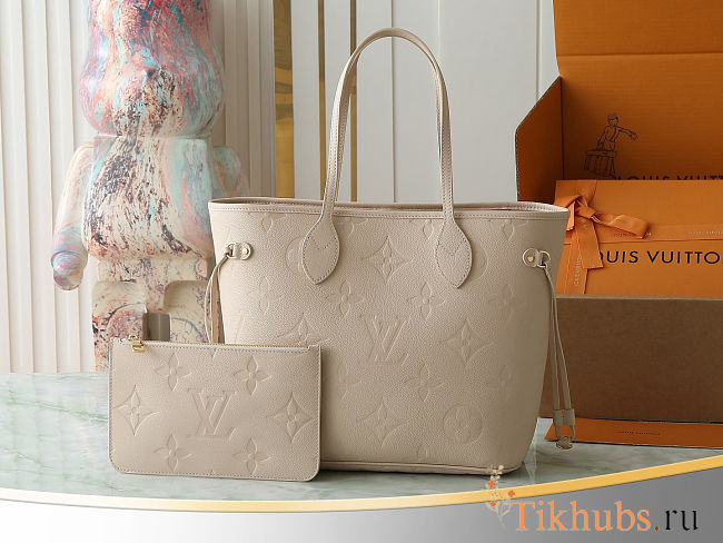 Louis Vuitton Neverfull MM Monogram Empreinte Leather 31 x 28 x 14 cm - 1