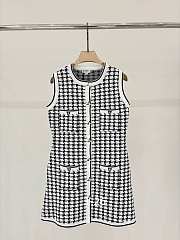 Chanel Sleeveless Tweed Mini Dress - 4