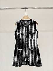 Chanel Sleeveless Tweed Mini Dress - 2
