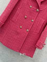 Chanel Caban tweed pink - 5