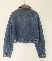 Prada Cropped Denim Jacket - 3