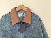 Prada Cropped Denim Jacket - 2