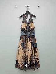 Zimmermann Ascension Plunge Halter Maxi Dress - 3