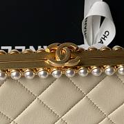 Chanel Pearl Evening Party Bag 10×20×7cm - 4