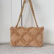 Chanel Tweed Nature Flap Bag 27cm - 5