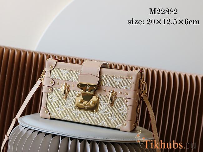 Louis Vuitton Petite Malle Bag 20 x 12.5 x 6 cm - 1