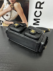Chanel Shiny Lambskin Quilted Trendy Pockets Hobo 31cm x 15cm x 22cm - 3
