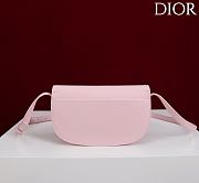 Dior Médaillon Flap Pink Bag 21 x 12 x 5.5cm - 4