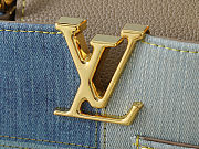 Louis Vuitton Capucines BB Patchwork Denim 21x13.6x8 cm - 2