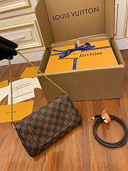 Louis Vuitton Favorite MM Damier Ebene Bag 22x13x4cm - 6