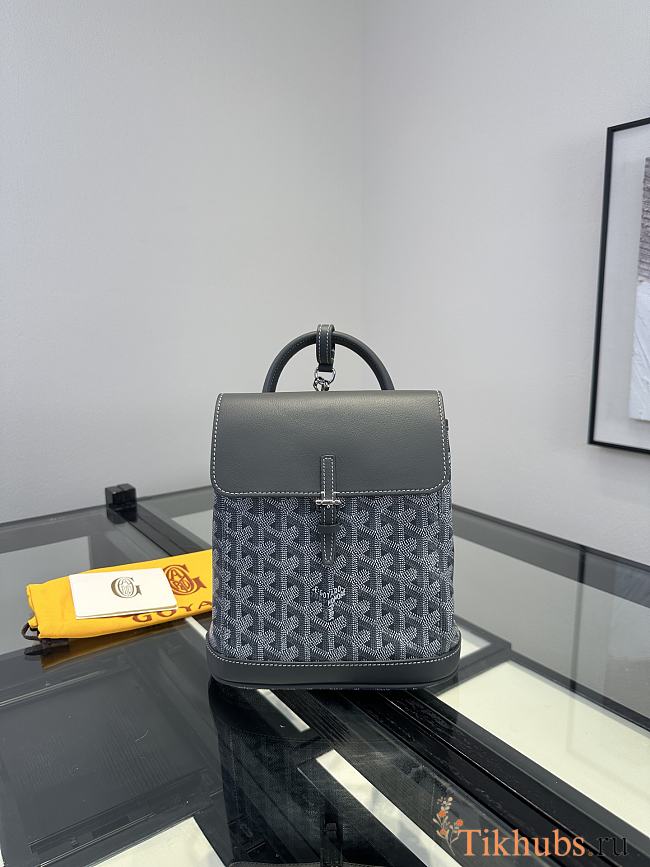 Goyard Alpin Mini Grey Backpack 19x23x9cm - 1