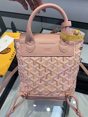 Goyard Alpin Mini Pink Backpack 19x23x9cm - 3