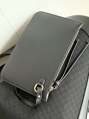 Gucci B Suede Micro GG Black Shoulder Bag 49x46x4cm - 2
