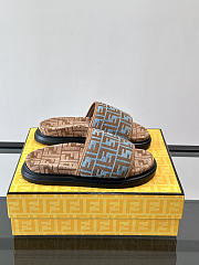 Fendi FF Motif Slides - 1