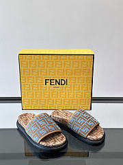 Fendi FF Motif Slides - 5