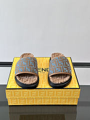 Fendi FF Motif Slides - 4