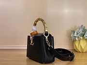 Louis Vuitton Capucines Mini With Sculpted Metal Handle 13.6 x 8 x 21 cm - 5