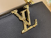 Louis Vuitton Capucines Mini With Sculpted Metal Handle 13.6 x 8 x 21 cm - 2