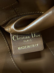 Medium Dior Toujours Bag Golden Saddle 23x15x15cm - 4