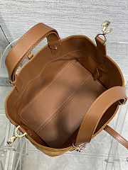 Medium Dior Toujours Bag Golden Saddle 23x15x15cm - 3