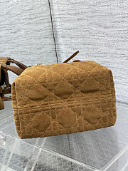 Medium Dior Toujours Bag Golden Saddle 23x15x15cm - 2