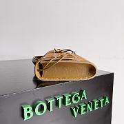 Bottega Veneta Andiamo Lambskin Brown GHW Clutch Bag 31x13x3cm - 4