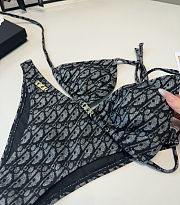 Dior Oblique Bikini Set - 3