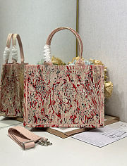 Dior Médaillon Book Tote Pink 36×28 cm - 2