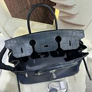 Hermes Birkin 40 Touch DarkNavy Blue Matte Togo Alligator - 4