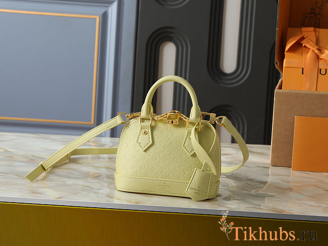 Louis Vuitton Alma BB Citrine Bag 18x12x8cm - 1