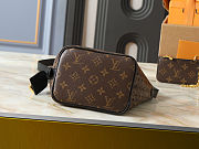 Louis Vuitton All In BB Monogram Perforated Canvas 16x18x12cm - 2