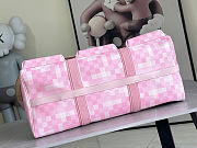 Louis Vuitton Keepall Bandoulière Pink Bag 55 x 27 x 20cm - 5
