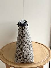 Gucci Ophidia GG Medium Tote Bag Beige 38x28x14cm - 5