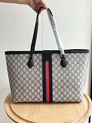 Gucci Ophidia GG Medium Tote Bag Beige 38x28x14cm - 3