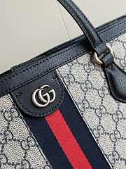 Gucci Ophidia GG Medium Tote Bag Beige 38x28x14cm - 2