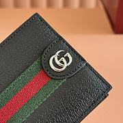 Gucci Ophidia Leather Wallet 11x9cm - 3