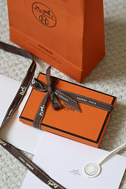  Hermès Calvi Duo Wallet 10.5x7x1.3cm - 6