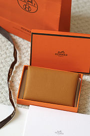  Hermès Calvi Duo Wallet 10.5x7x1.3cm - 4