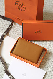  Hermès Calvi Duo Wallet 10.5x7x1.3cm - 2