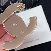 Chanel C24 Oversized CC Pearl Brooch - 4