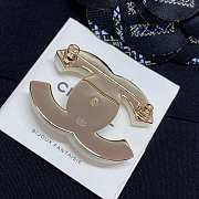 Chanel C24 Oversized CC Pearl Brooch - 3