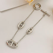 Hermès Farandole Silver Bracelet - 4