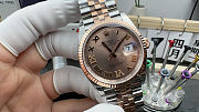 Rolex Steel Everose Rolesor Datejust 36mm Pink Dial - 1