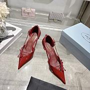 Prada bow-detail patent leather pumps - 1